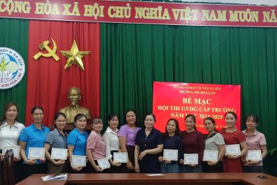 Hội thi GVDG cấp trường năm học 2024-2025